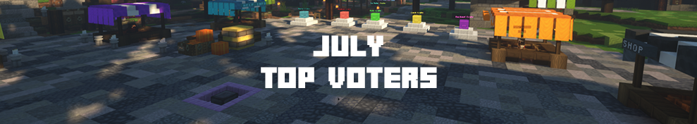 July Top Voters