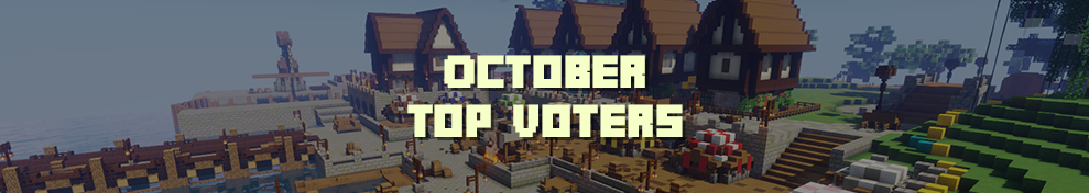 October Top Voters